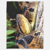 FER-DE-LANCE FLEECEDECKE (Vorderseite)