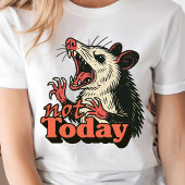 Feral Angry Possum noch nicht Typografie Kinder Tri-Blend Shirt