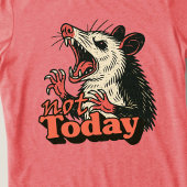 Feral Angry Possum noch nicht Typografie Kinder Tri-Blend Shirt
