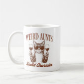 Feral Aunt Cat Lover Cat Auntie Weird Aunts Build Kaffeetasse (Links)