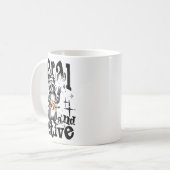 Feral But Festive, Overstimulated But Festive  Kaffeetasse (Vorderseite Links)