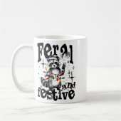 Feral But Festive, Overstimulated But Festive  Kaffeetasse (Links)