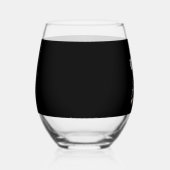 Feral Girl Summer Beach Funny Raccoon Weinglas Ohne Stiel (Rechts)