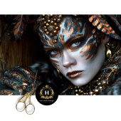 Feral Gold Krieger Stamm Leopard Königin Decoupage Seidenpapier