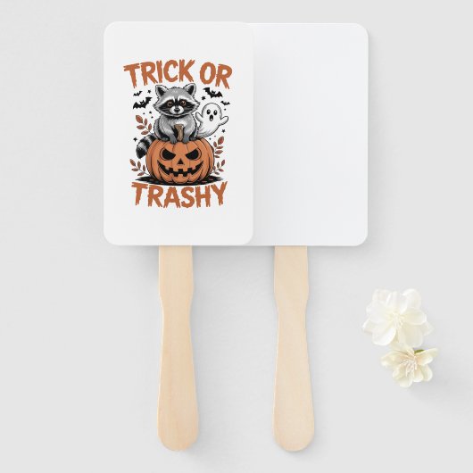 Feral Halloween Trick oder Trashy Fächer (Vorne und Hinten)