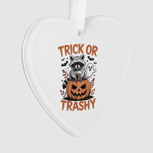 Feral Halloween Trick oder Trashy Ornament (Vorderseite)