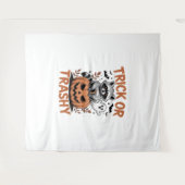 Feral Halloween Trick oder Trashy Wandteppich (Vorderseite (Horizontal))