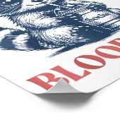 Feral Like My Blood Sugar Raccoon Td1 Diabetes Awa Poster (Ecke)