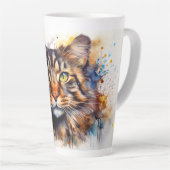 Feral Maine Coon Milchtasse (Rechte Ecke)