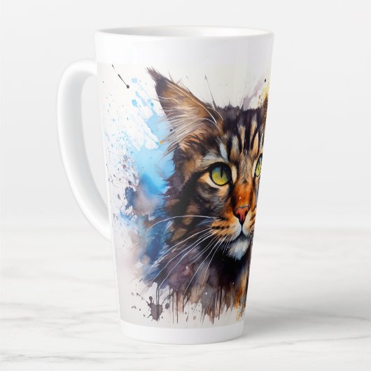 Feral Maine Coon Milchtasse (Linke Ecke)