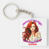 Feral Mama Schlüsselanhänger (Vorderseite)