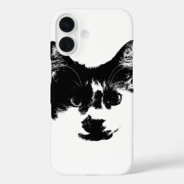 Feral on Call  – Ink Cat  iPhone 16 Hülle