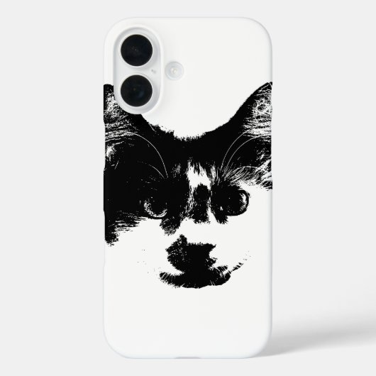 Feral on Call – Ink Cat Case-Mate iPhone Hülle (Rückseite)