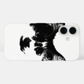 Feral on Call – Ink Cat Case-Mate iPhone Hülle (Rückseite (Horizontal))
