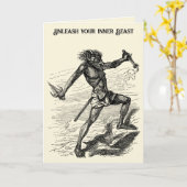 Feral Victory Flame Of The Wild Karte (Gelbe Blume)