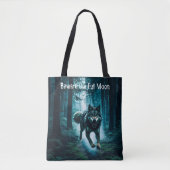 Feral Wolf Halloween Full Print Tasche (Vorderseite)