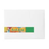 Feralartist Rundum-Adressaufkleber (Vorderseite)