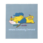 Ferald Being Creative Notepad Notizblock (Vorderseite)