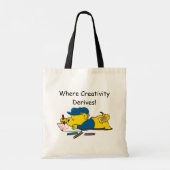 Ferald Being Creative Tote Bag Tragetasche (Rückseite)