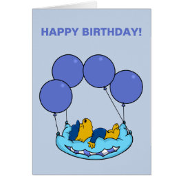 Ferald | Birthday Balloon Card