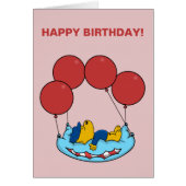 Ferald | Birthday Balloon Card (Vorne)