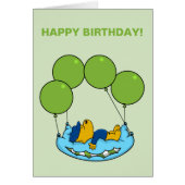 Ferald | Birthday Balloon Card (Vorne)
