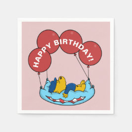 Ferald | Birthday Balloon Serviette