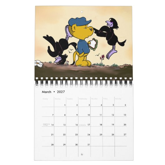 Ferald Calendar 2026 Kalender (Mär 2027)