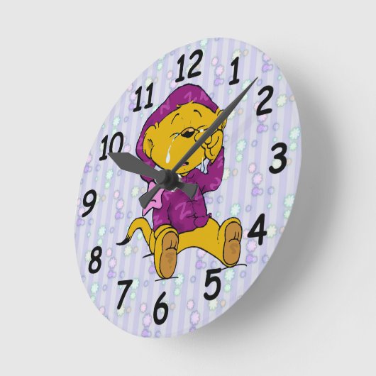 Ferald Caring Round Clock Runde Wanduhr (Winkel)