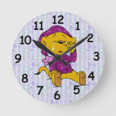 Ferald Caring Round Clock Runde Wanduhr (Vorderseite)