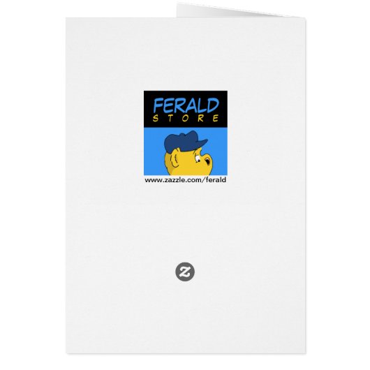 Ferald Christmas Card (Hinten)