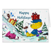 Ferald Christmas Weihnachtskarte (Vorderseite (Horizontal))