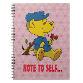 Ferald Eating Rose Notebook Notizblock