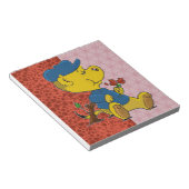 Ferald Eating Rose Notizblock (angewinkelt)