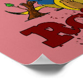Ferald Eating Rose Poster (Ecke)