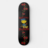 Ferald Eating Rose Skateboard (Vorderseite)