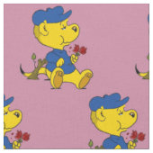 Ferald Eating Rose Stoff (Nahaufnahme)