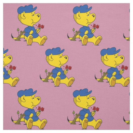Ferald Eating Rose Stoff (Muster)