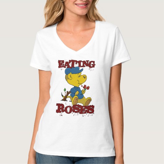 Ferald Eating Rose T-Shirt (Vorderseite)