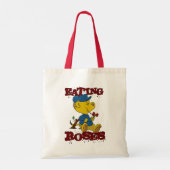 Ferald Eating Rose Tote Tasche (Rückseite)