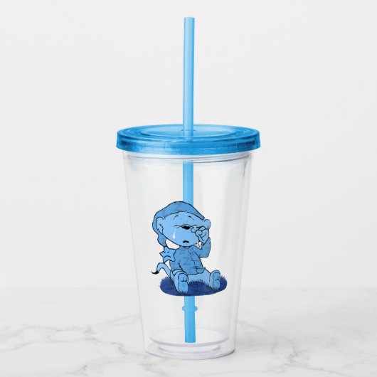 Ferald Gefühl Blue Cup Acryltrinkbecher (Vorderseite)