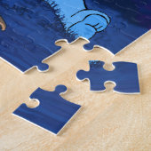Ferald Gefühl Blue Jigsaw Puzzle (Seite)