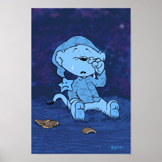 Ferald Gefühl Blue Poster (Vorne)