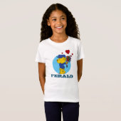 Ferald | Herz und Blume T - Shirt (Vorne ganz)