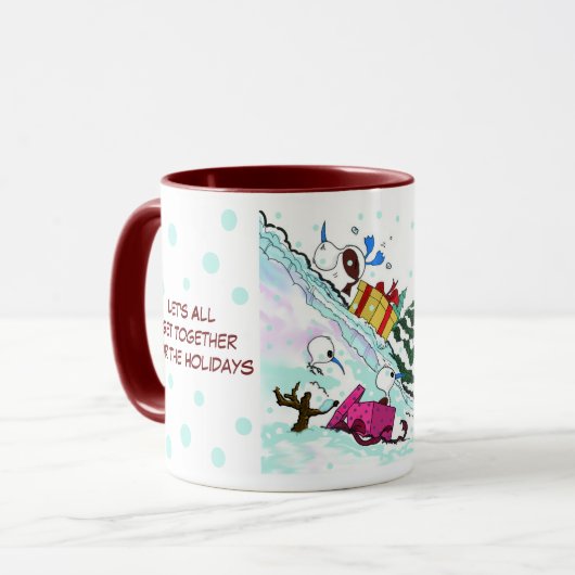 Ferald Holiday Tasse (Vorderseite Links)