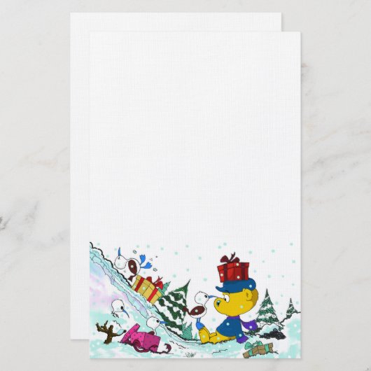 Ferald Holidays Briefpapier (Vorne/Hinten)