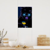 Ferald in der Hand von Meany Poster (Küche)