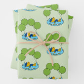 Ferald | Kissenballons Geschenkpapier Set (Beispiel)