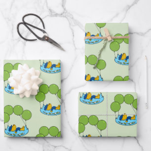 Ferald   Kissenballons Geschenkpapier Set