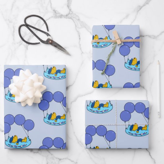 Ferald | Kissenballons Geschenkpapier Set (Vorderseite)